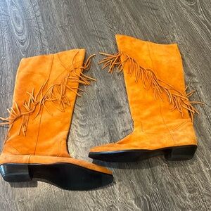 Souliers fringe boots